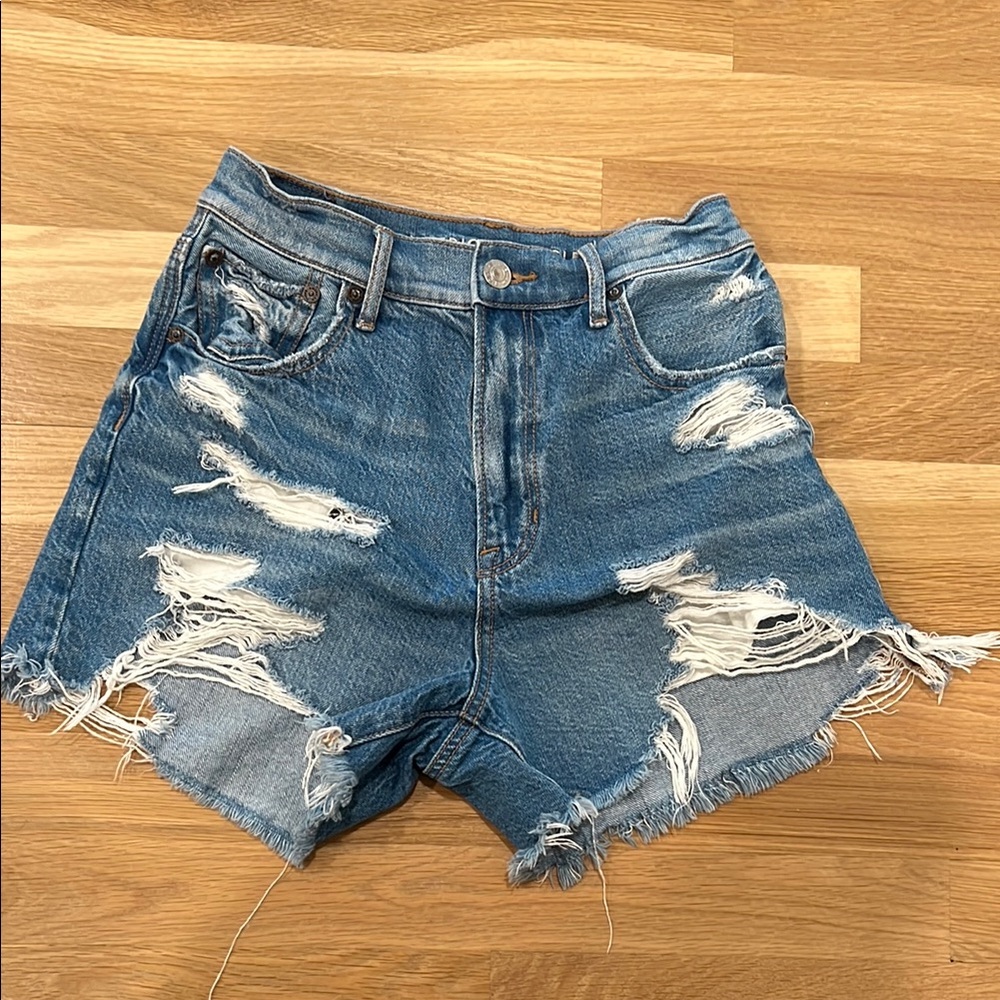 American Eagle Distressed Denim Shorts